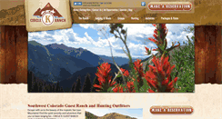 Desktop Screenshot of ckranch.com